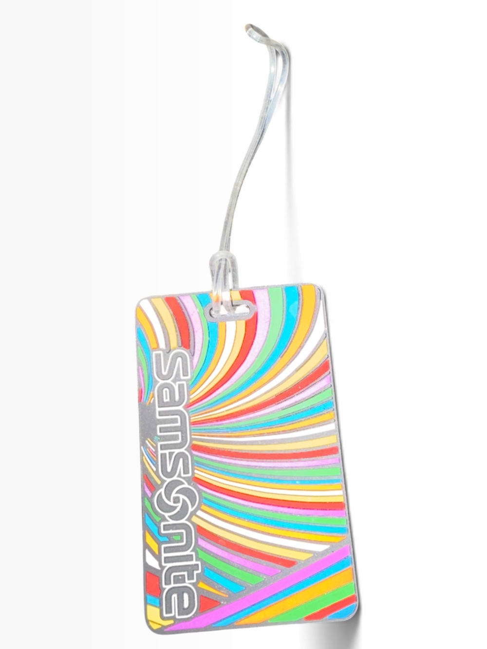 Samsonite Kids Swirl Rainbow Luggage Tag - Multicolor
